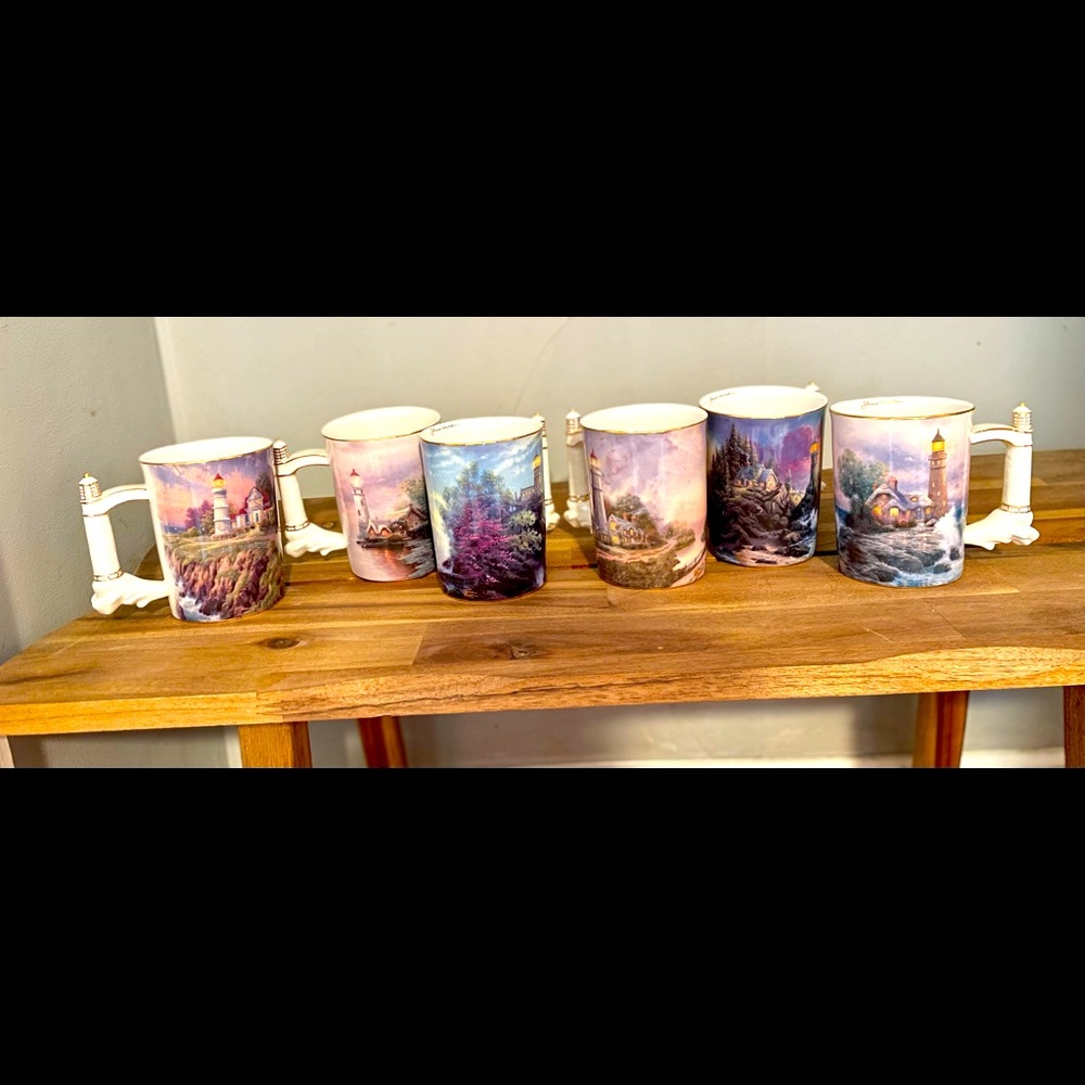 Thomas Kinkade’s Coffee Mug Collection Set